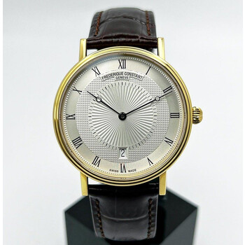 (SOLD!!) 39mm • Frederique Constant Gold Slimline Classics FC-306MC4S35 Automatic